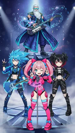 Artwork zu The Magical Space Wizard Returns